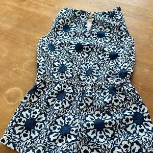 Vineyard Vine Girls size Medium summer romper